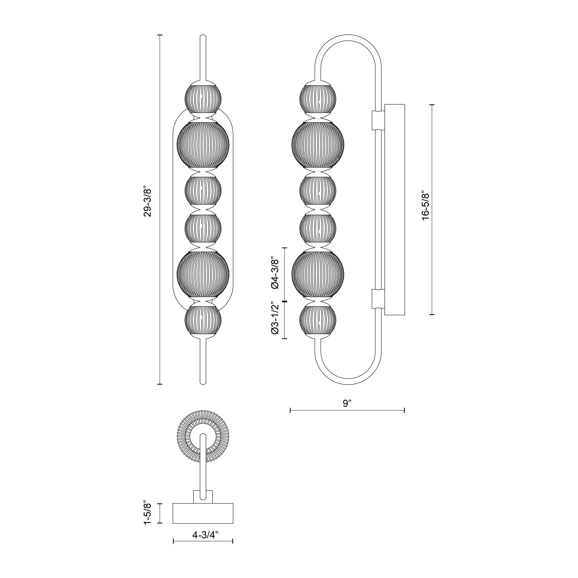 Marni 28- Wall Light