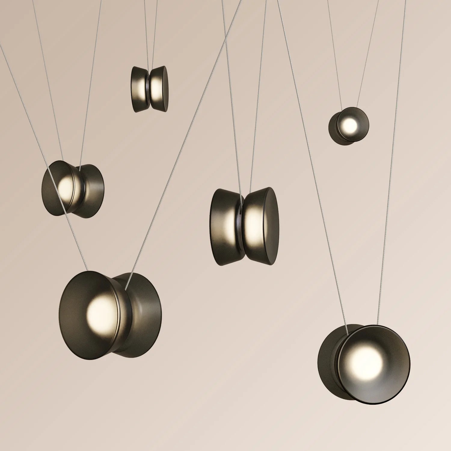 Yo-Yo Chandelier