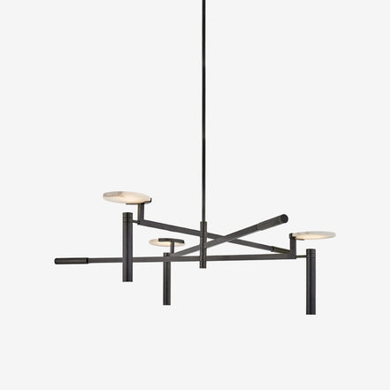 Melange Large Floating Disc Chandelier