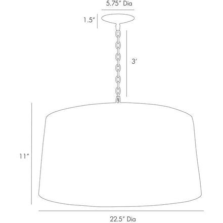 Anderson small pendant (eb)