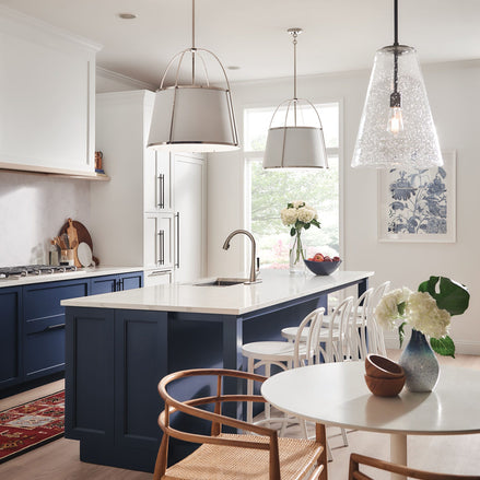 CLARKE LARGE PENDANT (WH)