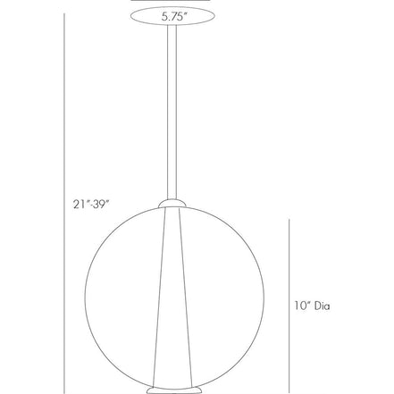 CAVIAR ADJUSTABLE MEDIUM PENDANT