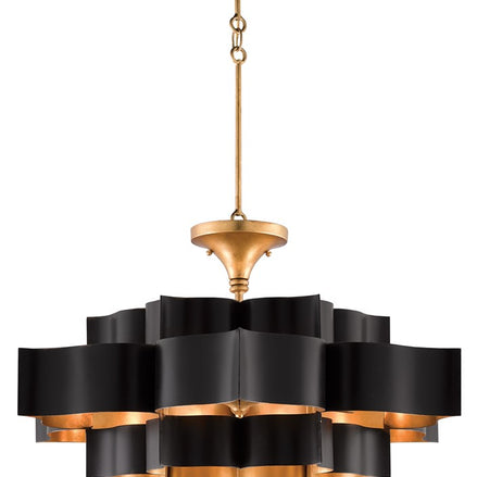 Grand Lotus Round Black