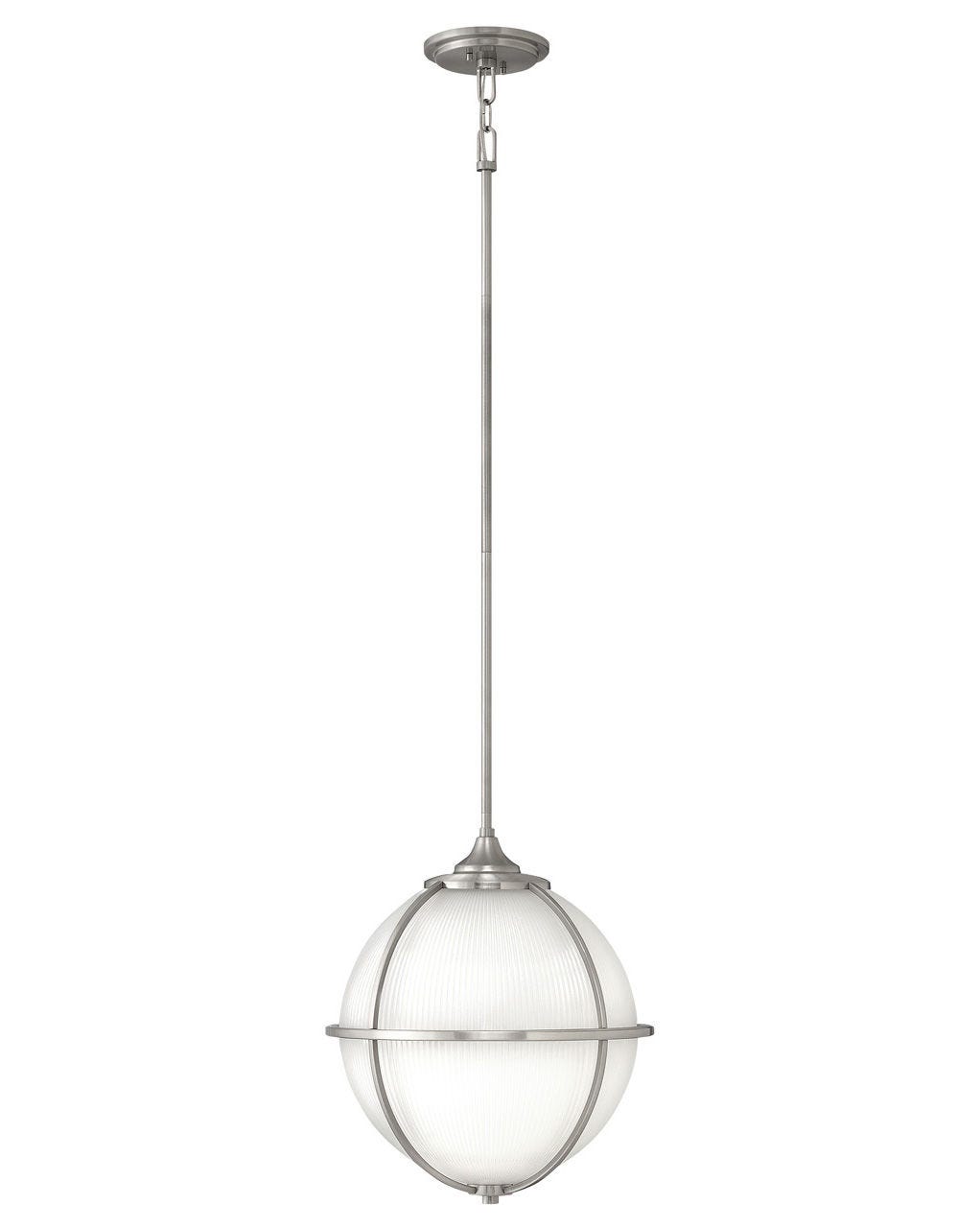 ODEON MEDIUM ORB PENDANT (BN)
